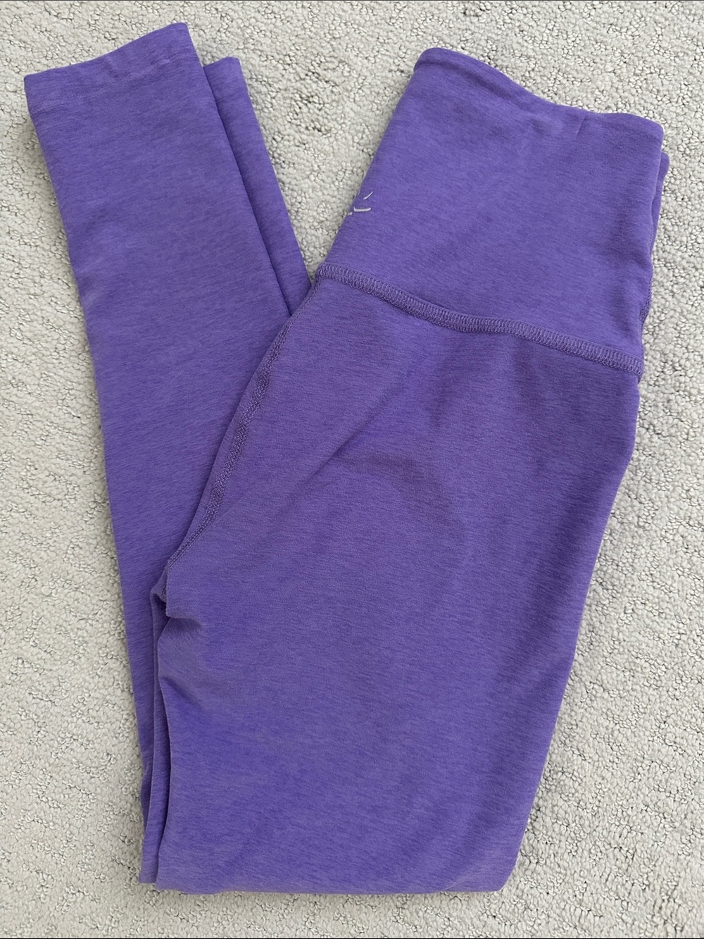 Beyond Yoga Purple High-Waist Leggings